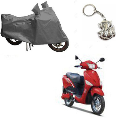RPSENTTERPR Two Wheeler Cover for Hero(E Scoot, Grey)