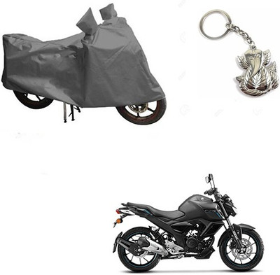 RPSENTTERPR Two Wheeler Cover for Yamaha(FZ, Grey)