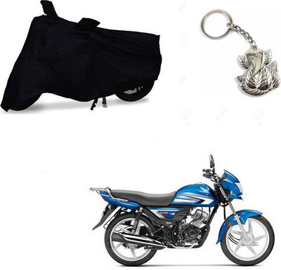 RPSENTTERPR Two Wheeler Cover for Hero(CD 110 Dream, Black)
