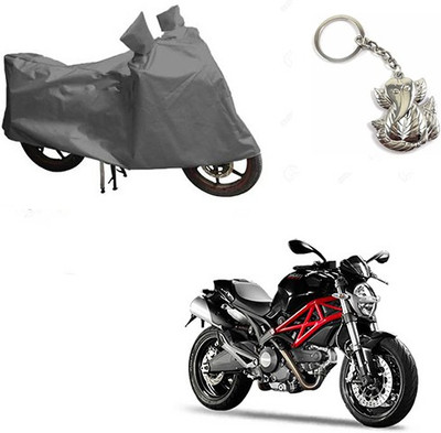 RPSENTTERPR Two Wheeler Cover for Ducati(Monster 796 S2R, Grey)