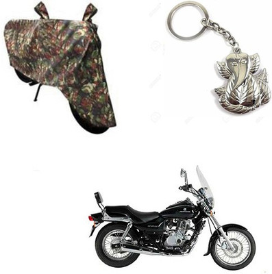 RPSENTTERPR Two Wheeler Cover for Bajaj(Avenger 220 DTS-i, Multicolor)