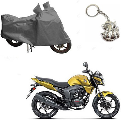 RPSENTTERPR Two Wheeler Cover for Honda(CB Trigger, Grey)