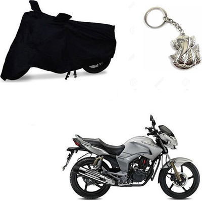 RPSENTTERPR Two Wheeler Cover for Hero(Hunk, Black)