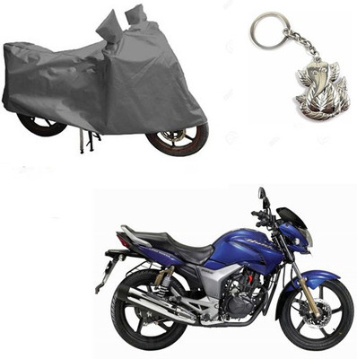 RPSENTTERPR Two Wheeler Cover for Honda(CBZ TYPE 1, Grey)