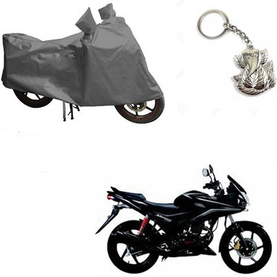RPSENTTERPR Two Wheeler Cover for Honda(CBF Stunner, Grey)