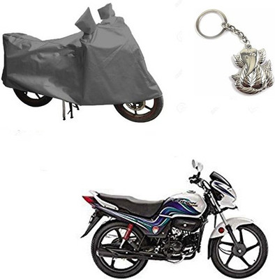 RPSENTTERPR Two Wheeler Cover for Hero(Passion Pro TR, Grey)