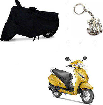 RPSENTTERPR Two Wheeler Cover for Honda(Activa 5G, Black)