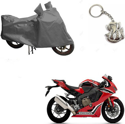 RPSENTTERPR Two Wheeler Cover for Honda(CBR 1000RR, Grey)