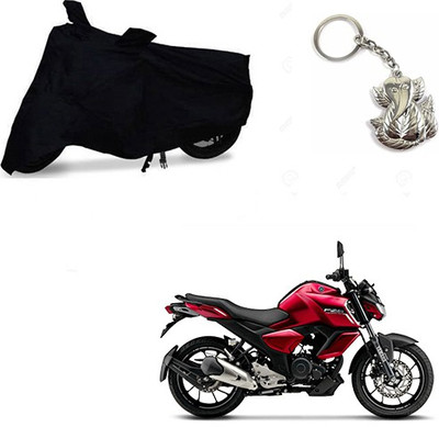 RPSENTTERPR Two Wheeler Cover for Yamaha(FZ-S, Black)