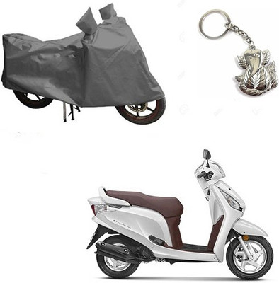 RPSENTTERPR Two Wheeler Cover for Honda(Aviator, Grey)