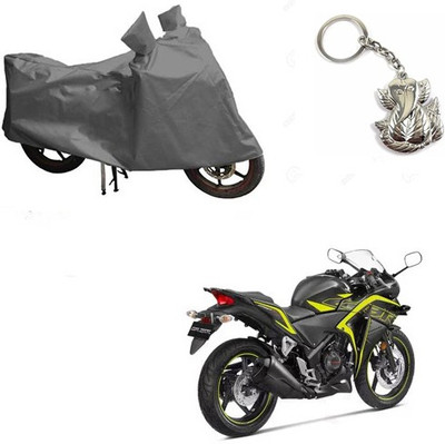 RPSENTTERPR Two Wheeler Cover for Honda(CBR 250R, Grey)