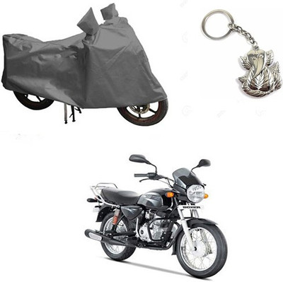 RPSENTTERPR Two Wheeler Cover for Bajaj(Boxer, Grey)