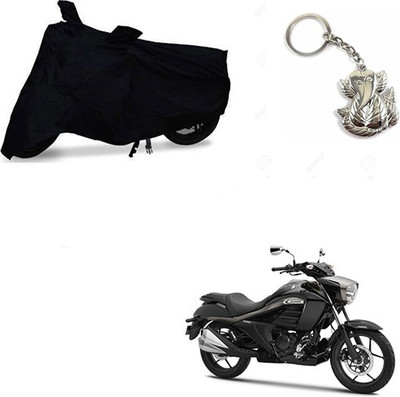 RPSENTTERPR Two Wheeler Cover for Suzuki(Intruder, Black)
