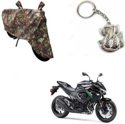 RPSENTTERPR Two Wheeler Cover for Kawasaki(Z800, Multicolor)