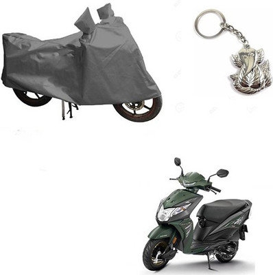 RPSENTTERPR Two Wheeler Cover for Honda(Deo, Grey)