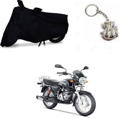 RPSENTTERPR Two Wheeler Cover for Bajaj(Boxer, Black)