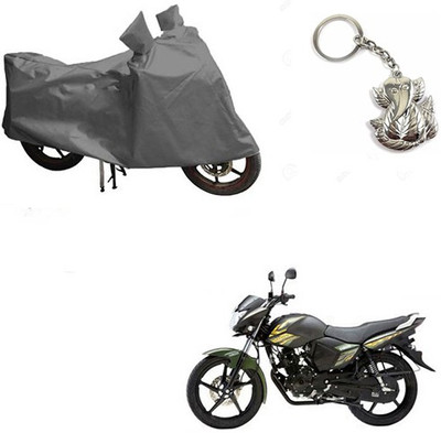 RPSENTTERPR Two Wheeler Cover for Yamaha(Saluto, Grey)