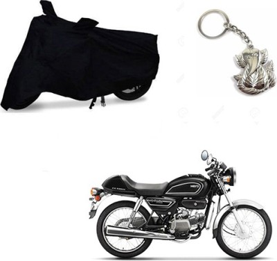 RPSENTTERPR Two Wheeler Cover for Hero(Splendor Pro Classic, Black)