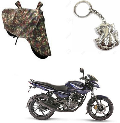 RPSENTTERPR Two Wheeler Cover for Bajaj(Pulsar 135 LS DTS-i, Multicolor)