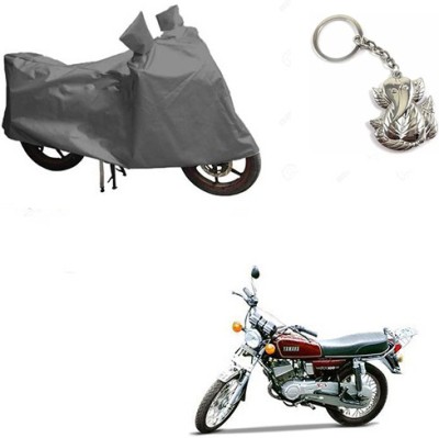 RPSENTTERPR Two Wheeler Cover for Yamaha(RX 100, Grey)