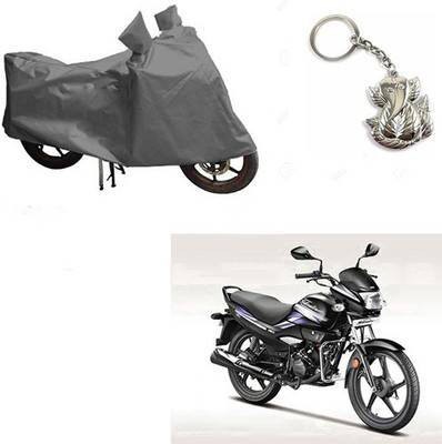 RPSENTTERPR Two Wheeler Cover for Hero(Super Splendor, Grey)