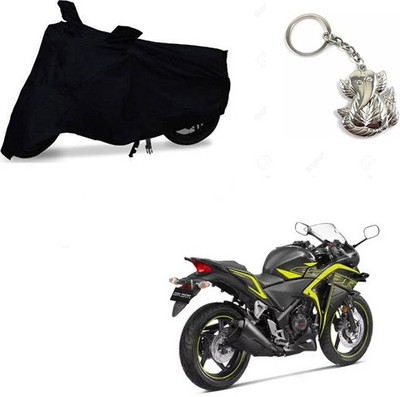 RPSENTTERPR Two Wheeler Cover for Honda(CBR 250R, Black)