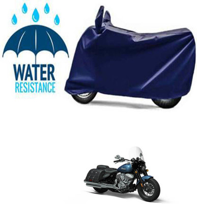 RONISH Waterproof Two Wheeler Cover for Indian(Blue)
