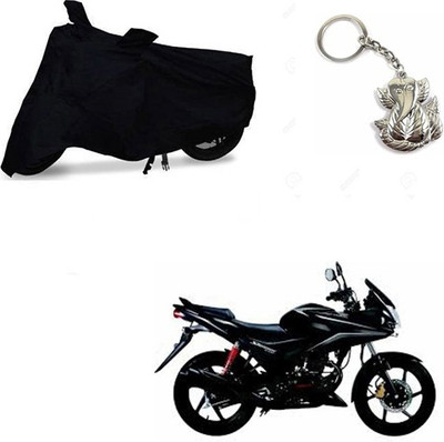 RPSENTTERPR Two Wheeler Cover for Honda(CBF Stunner, Black)