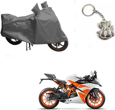 RPSENTTERPR Two Wheeler Cover for KTM(Duke 200, Grey)