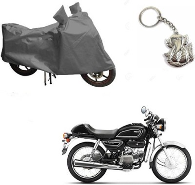 RPSENTTERPR Two Wheeler Cover for Hero(Splendor Pro Classic, Grey)