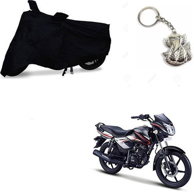 RPSENTTERPR Two Wheeler Cover for TVS(Phoenix 125, Black)
