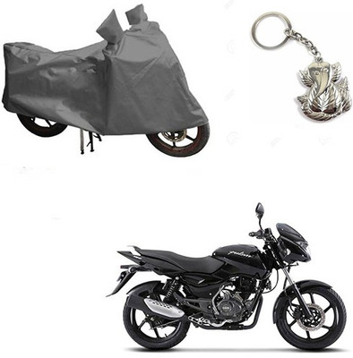 RPSENTTERPR Two Wheeler Cover for Bajaj(Pulsar, Grey)