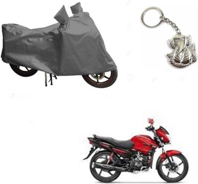 RPSENTTERPR Two Wheeler Cover for Hero(Glamour FI, Grey)