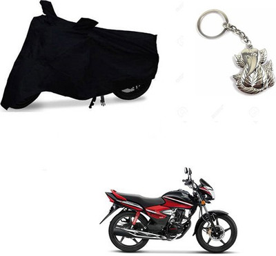 RPSENTTERPR Two Wheeler Cover for Honda(CB Shine, Black)