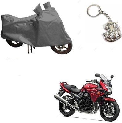 RPSENTTERPR Two Wheeler Cover for Suzuki(Bandit, Grey)