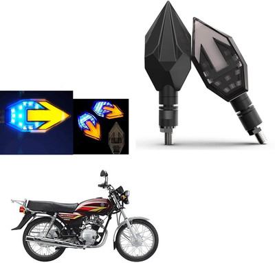 COMICAL Front, Rear LED Indicator Light for Yamaha Crux(Blue, Yellow)