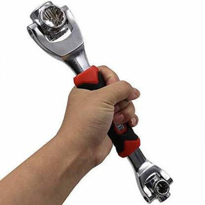 supertive Multifunctional Universal Adjustable Socket Wrench Spanner Tool Double Sided Socket Wrench (Pack of 1) Double Sided Socket Wrench(Pack of 1)