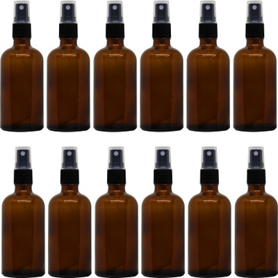 nsb herbals 100 ml Glass Bottle(Pack of 12, Brown)
