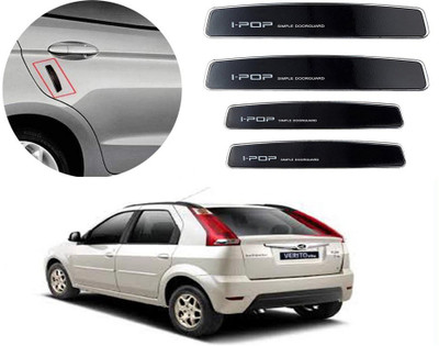 I Pop Plastic Car Door Guard(Black, Pack of Pack of 4, Mahindra, Verito)