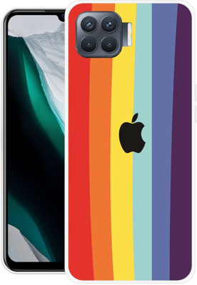 Ashini Back Cover for Oppo F17 Pro(Multicolor, Dual Protection, Silicon)