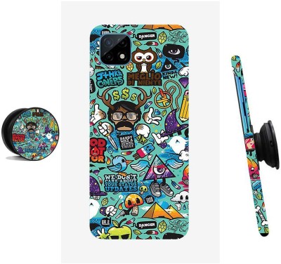 Pop Case Back Cover for Realme C11 2020(Multicolor, Cases with Holder, Pack of: 1)