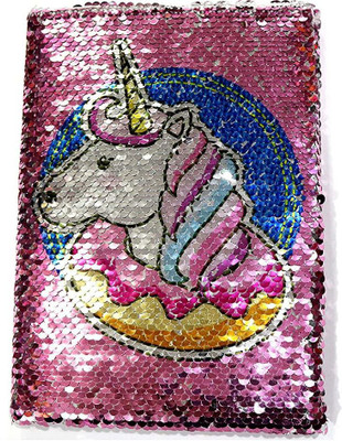 Toyshala Unicorn A5 Diary Ruled 98 Pages(Multicolor)