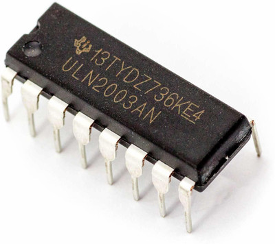 Bright Electronic Components ULN2003 Motor Driver IC (DIP) (Pack of 5) Electronic Components Electronic Hobby Kit