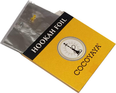 Puff Smart Cocoyaya Hookah Foil - Pack of 50 with free foil Aluminium Foil(Pack of 50, 0.1 m)