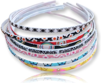 alamodey Pack of 12 Multi Designs Hair bands for girls Hair Band(Multicolor)