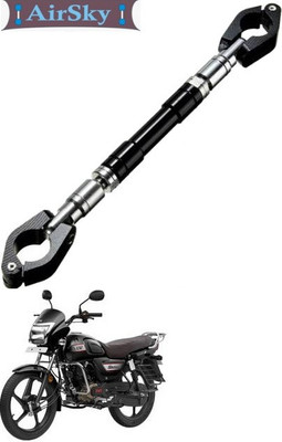 AIRSKY Handle Cross Bar For TVS Radeon Clip-on Handle Bar(Black)