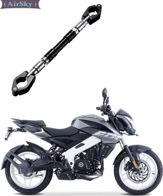 AIRSKY Motorcycle Handlebar Plasher Clip-on Handle Bar(Black)