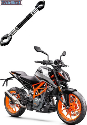 AIRSKY Motorcycle Handlebar cross Clip-on Handle Bar(Black)