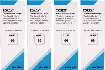 ADEL No. 66 (TOXEX) Detoxification Drops(4 x 20)