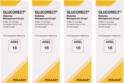 ADEL No. 18 (GLUCORECT) Diabetes Management Drops(4 x 20)